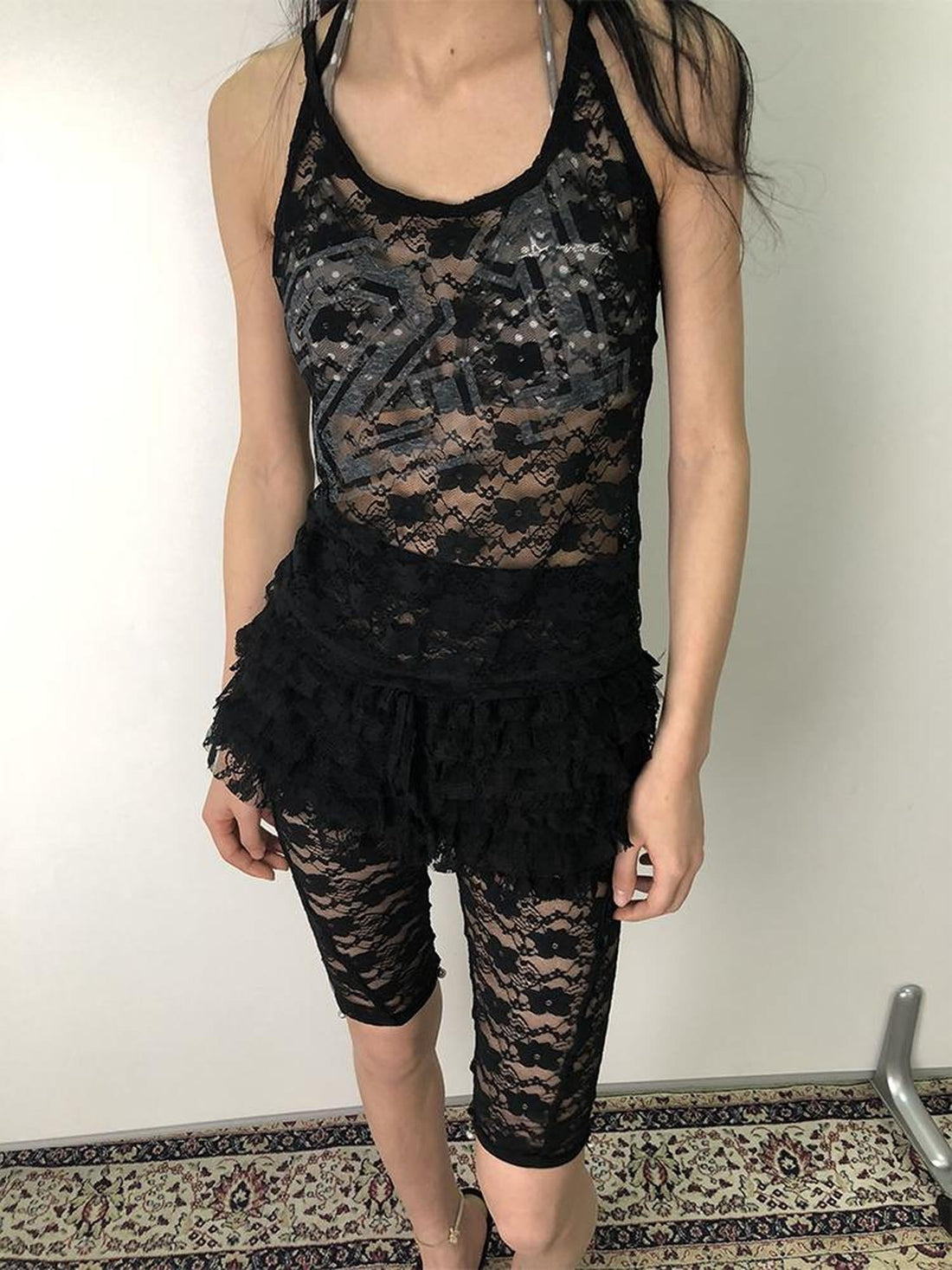 Achihara Breton Chun Lace Pants