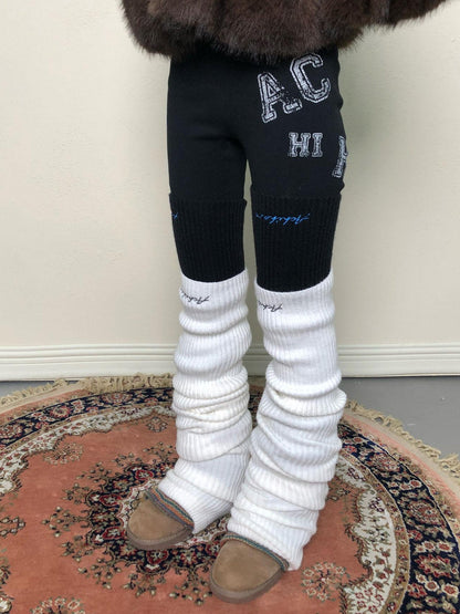 Achihara Breton Coco Fleece Lined Pants