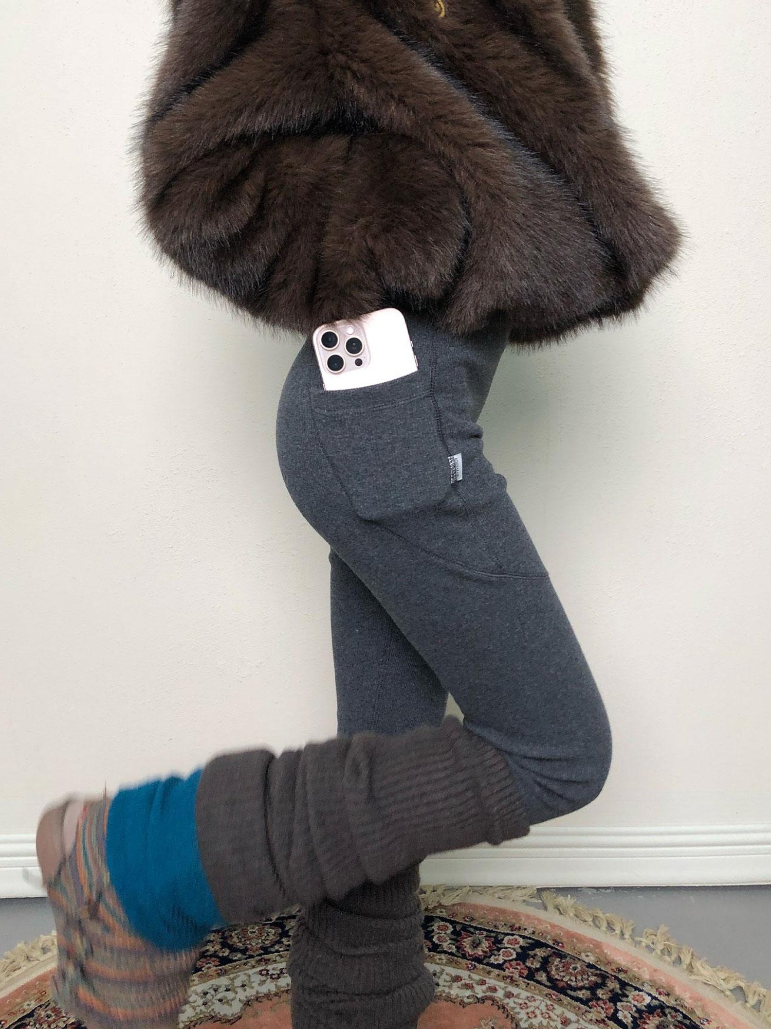 Achihara Breton Coco Fleece Lined Pants