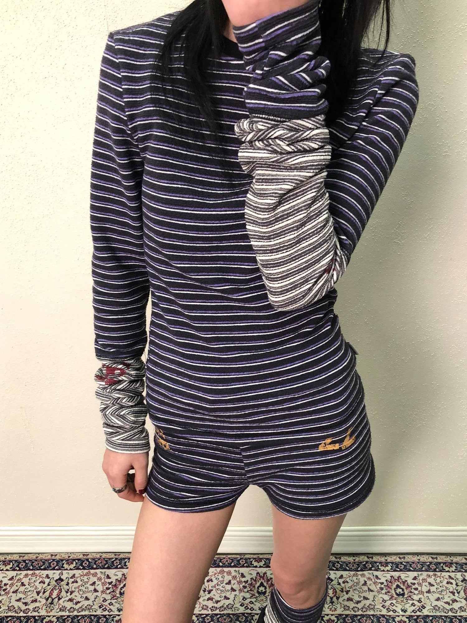 Achihara Breton Star Spot Long Sleeve Tee