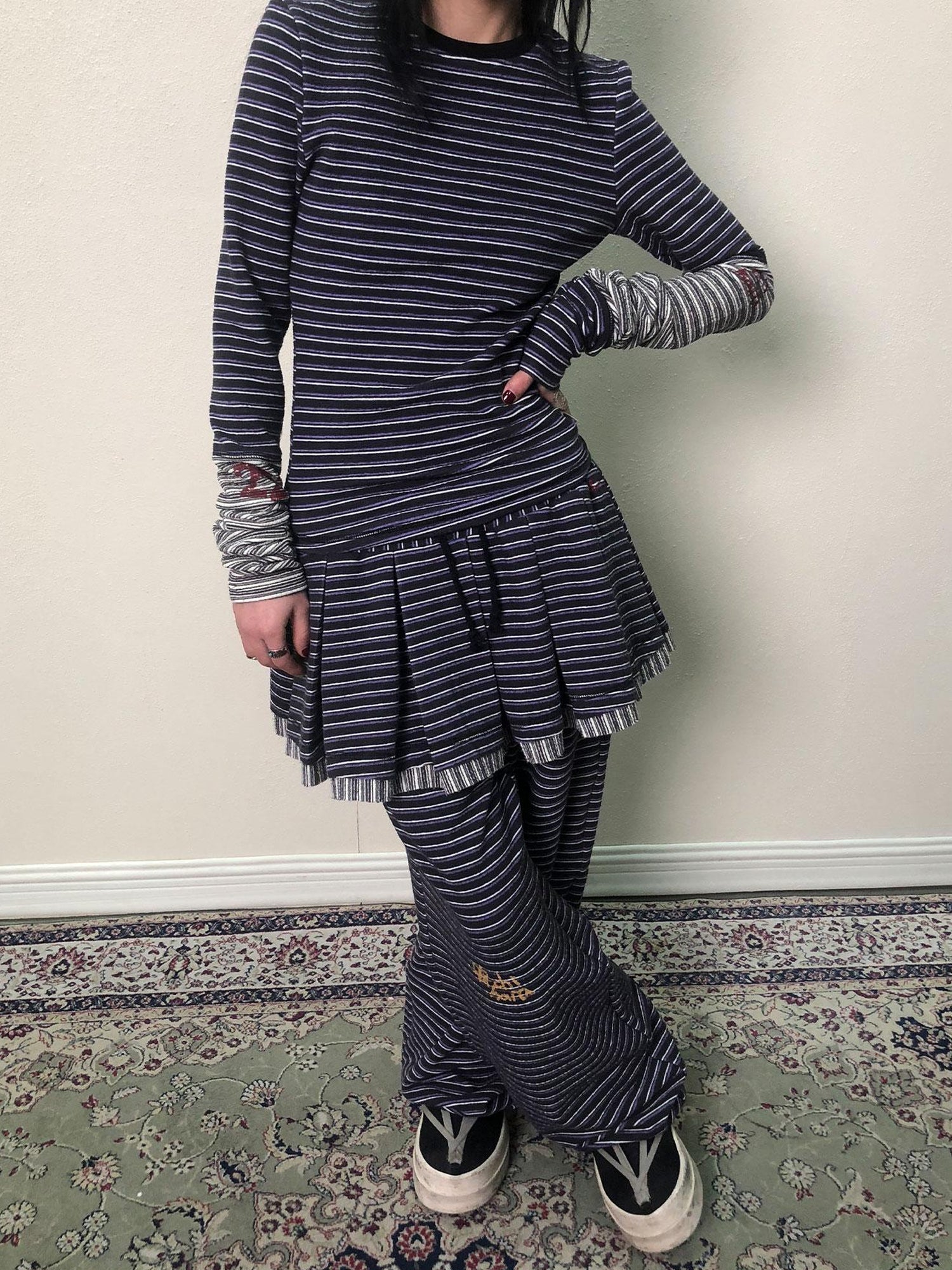 Achihara Breton Star Spot Long Sleeve Tee