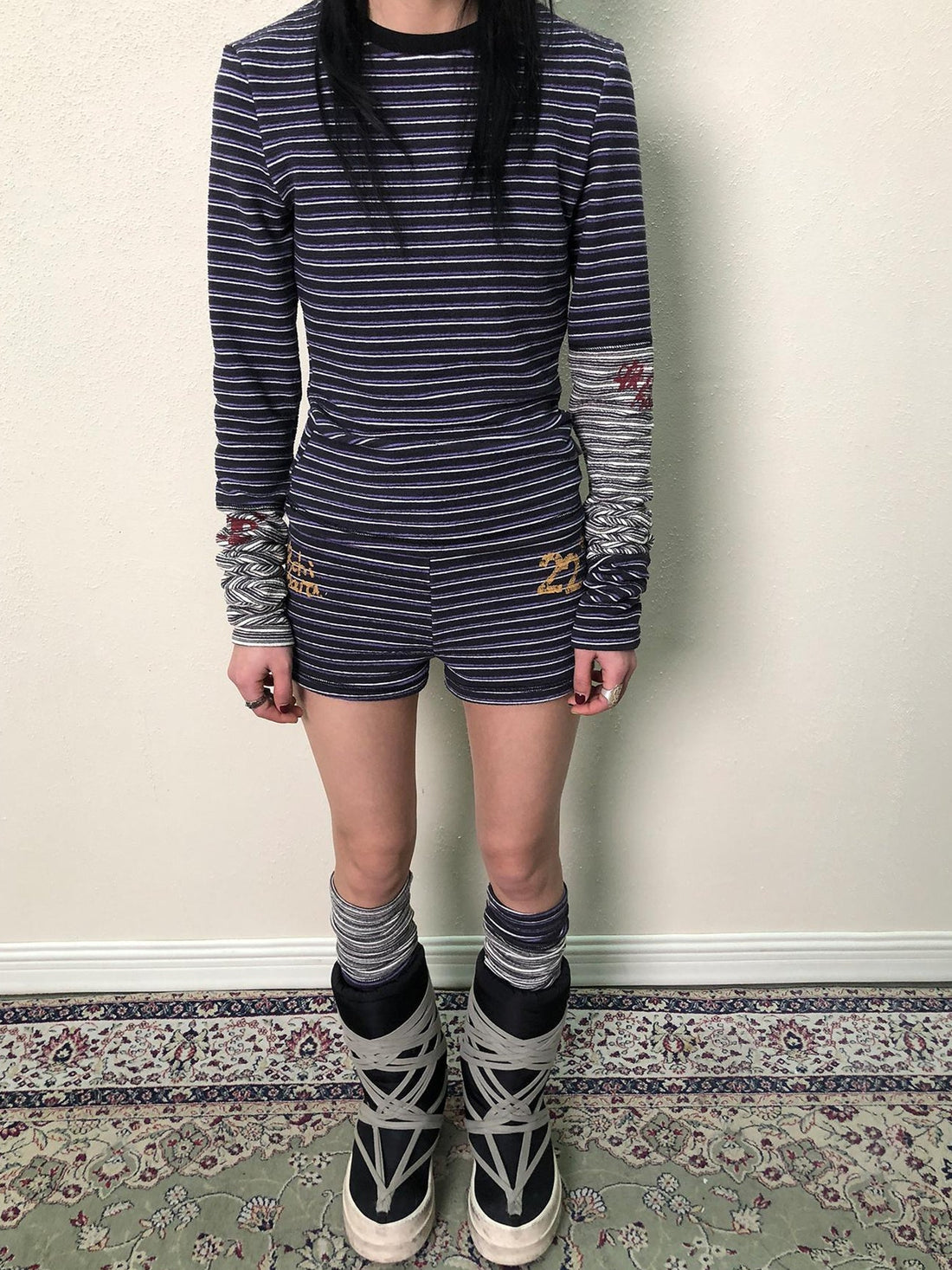 Achihara Breton Star Spot Long Sleeve Tee