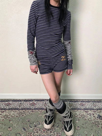 Breton Star Spot Long Sleeve Tee