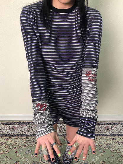 Achihara Breton Star Spot Long Sleeve Tee