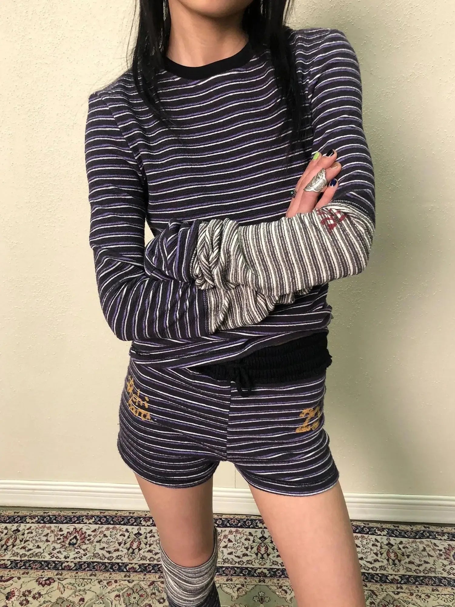 Breton Star Spot Long Sleeve Tee