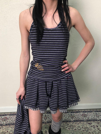 Achihara Breton Star Spotted Halter Top