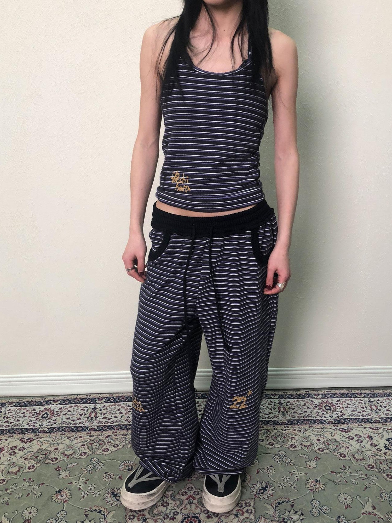 Achihara Breton Star Spotted Halter Top