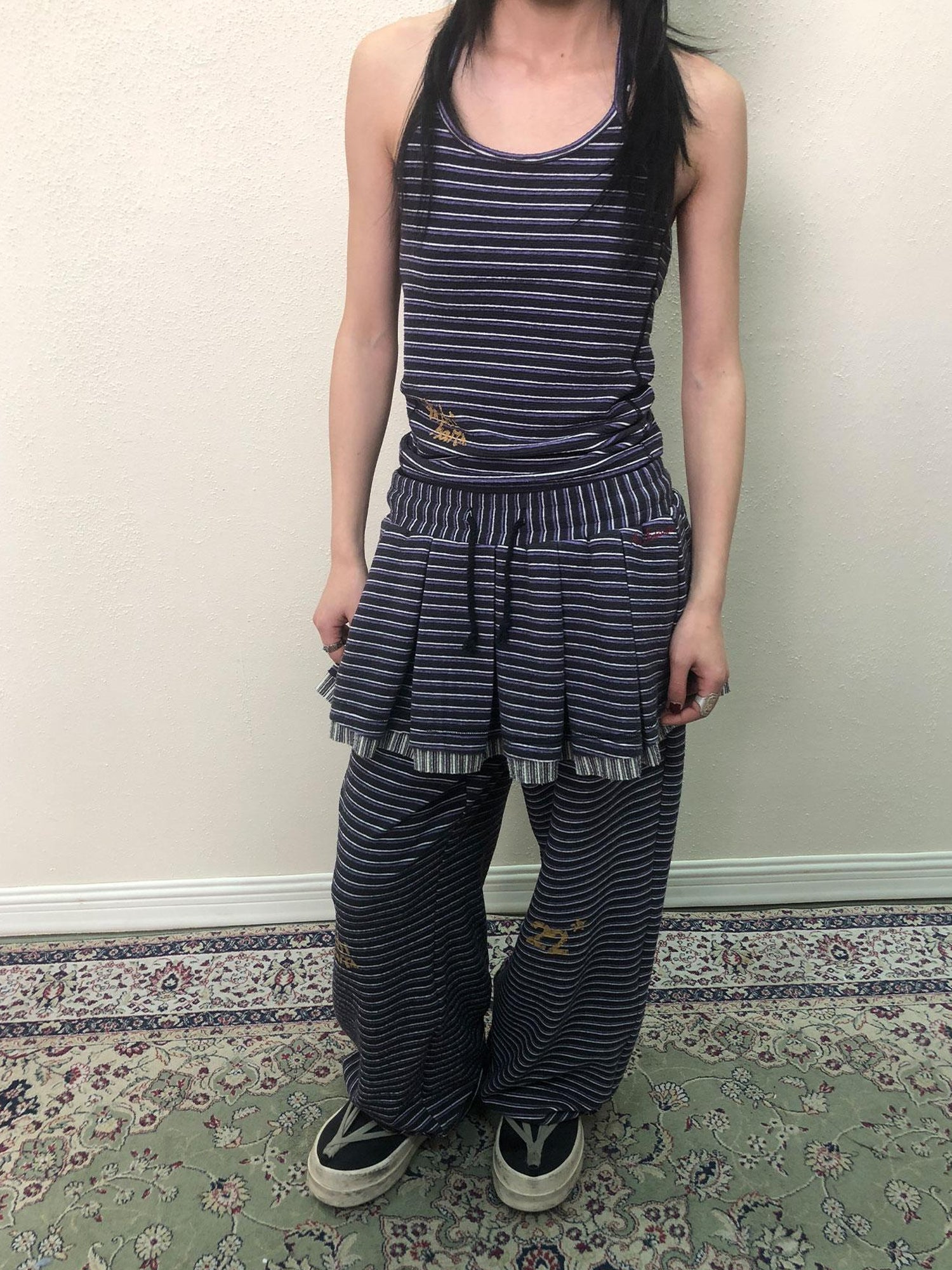 Achihara Breton Star Spotted Halter Top