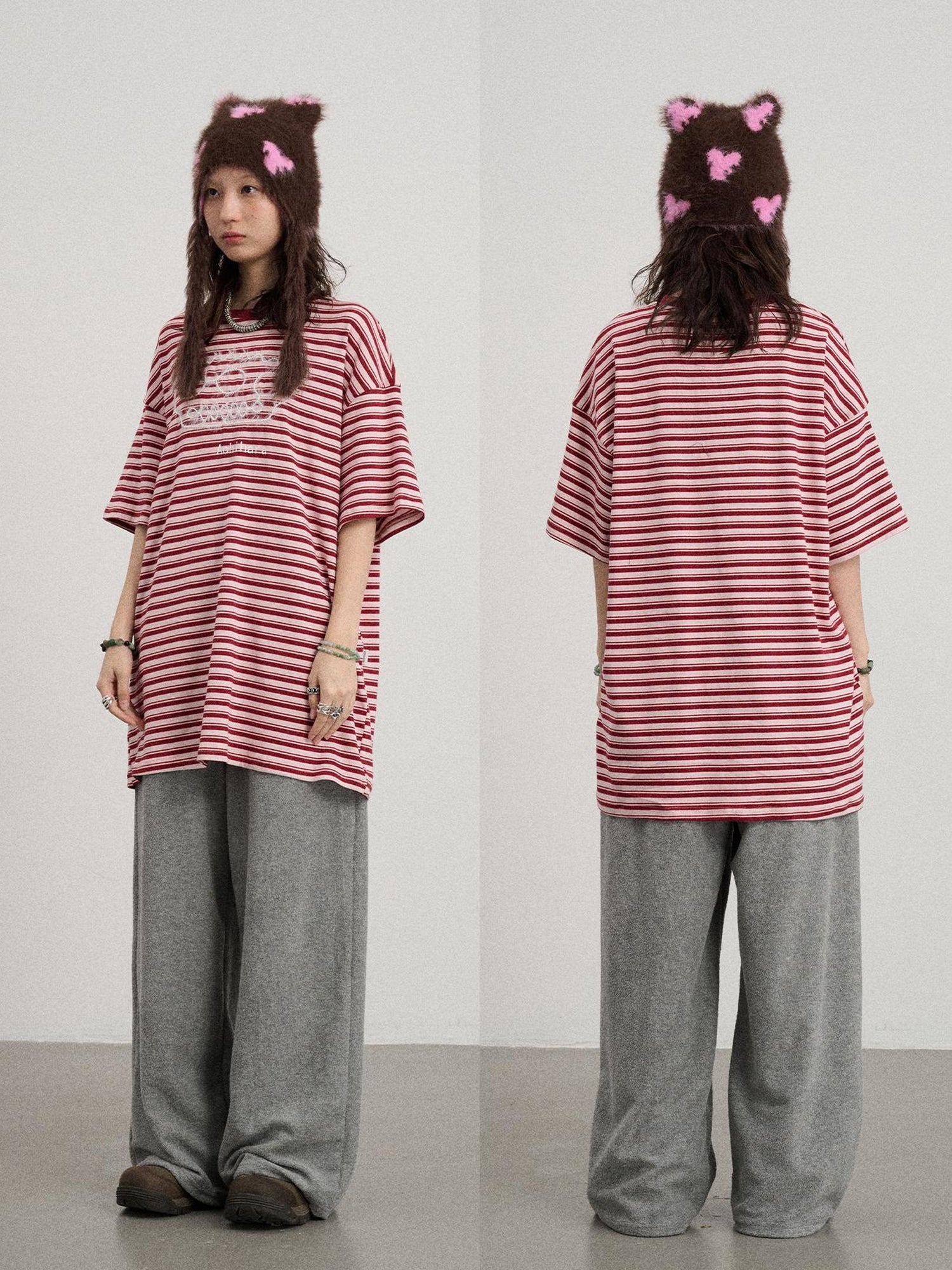 Achihara Breton Stripe Short Sleeve T Shirt