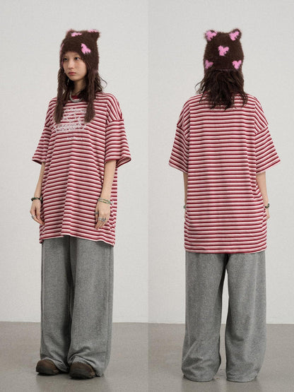 Achihara Breton Stripe Short Sleeve T Shirt