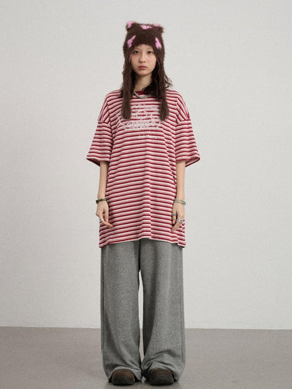 Achihara Breton Stripe Short Sleeve T Shirt