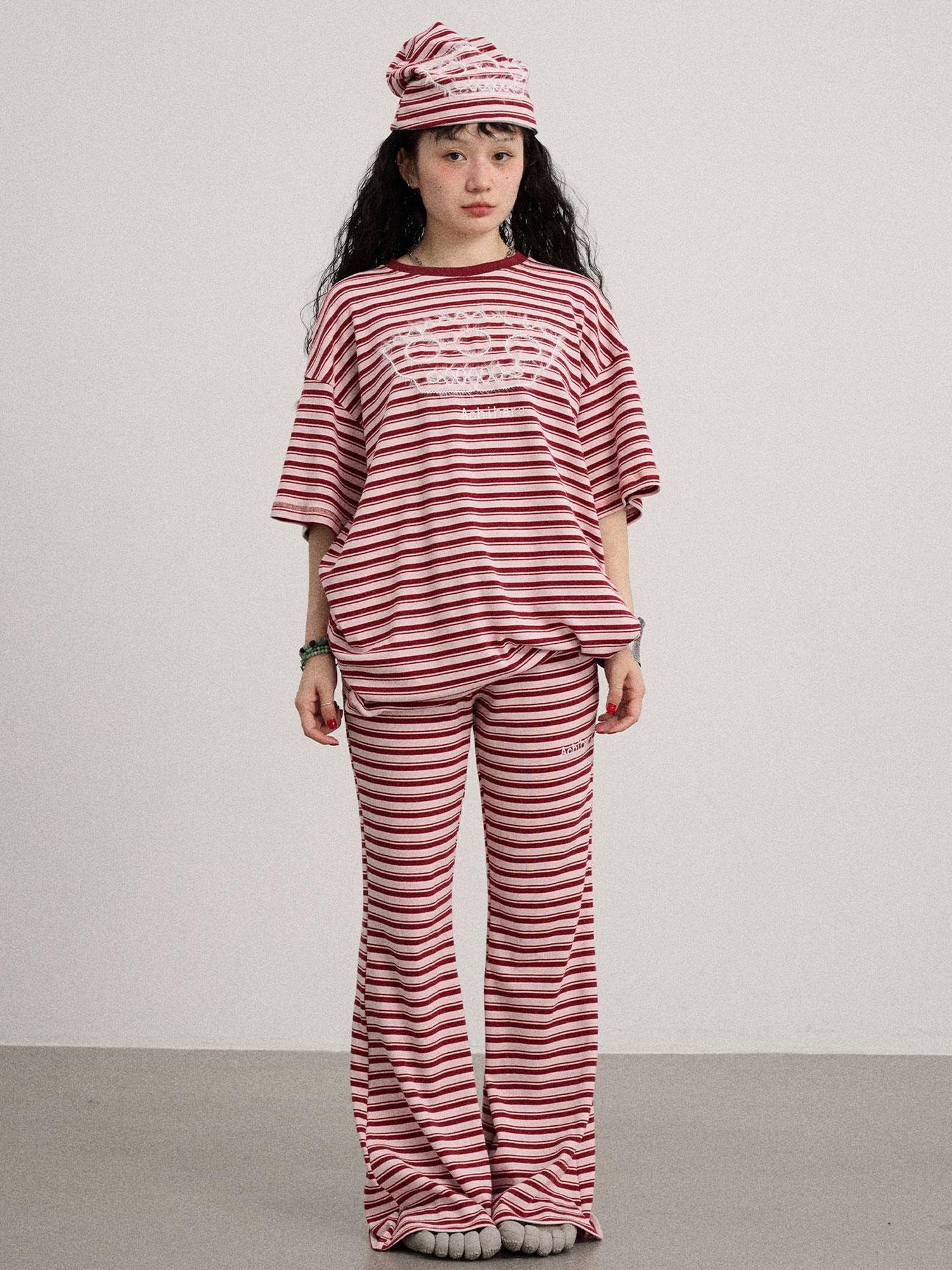Achihara Breton Stripe Short Sleeve T Shirt