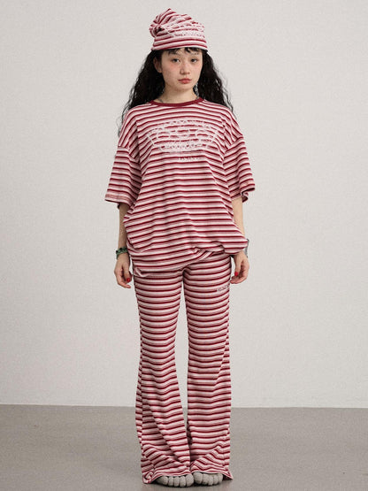 Achihara Breton Stripe Short Sleeve T Shirt