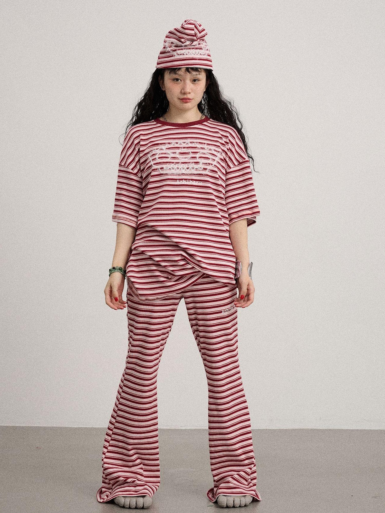 Achihara Breton Stripe Short Sleeve T Shirt