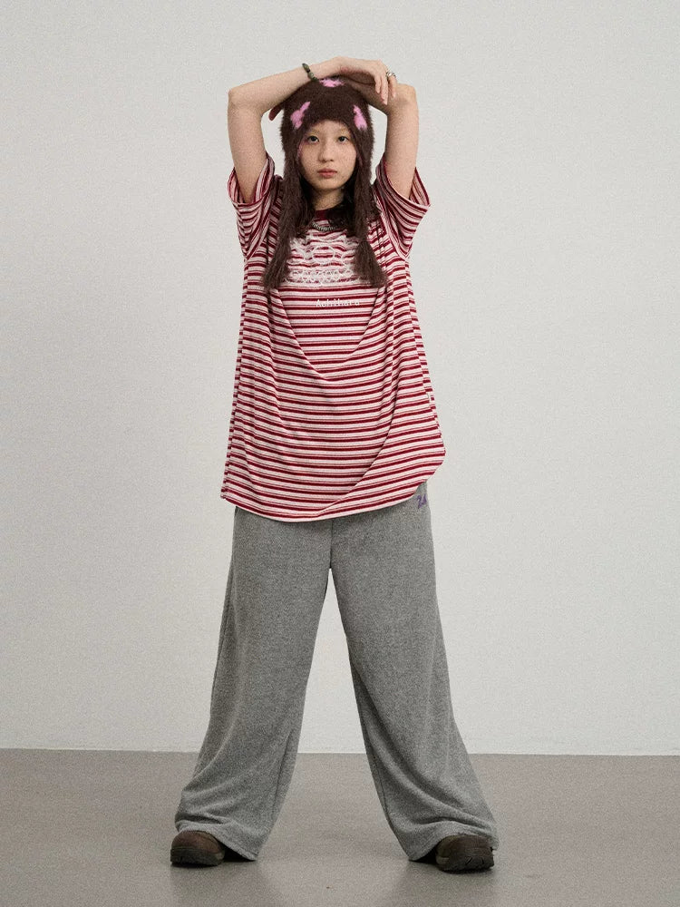 Achihara Breton Stripe Short Sleeve T Shirt-2
