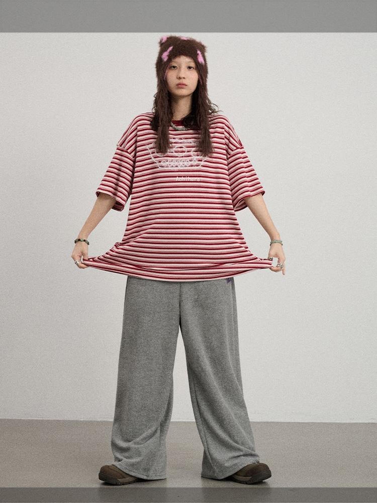 Achihara Breton Stripe Short Sleeve T Shirt
