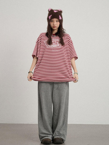 Achihara Breton Stripe Short Sleeve T Shirt