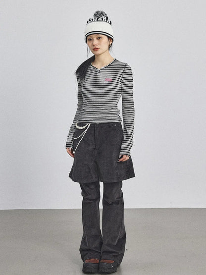 Breton Striped Long-Sleeve Tee