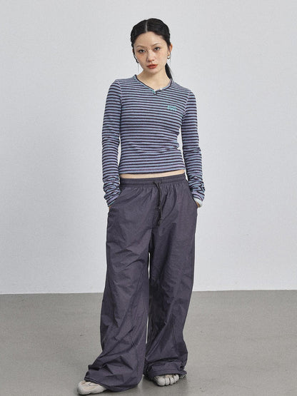 Achihara Breton Striped Long-Sleeve Tee