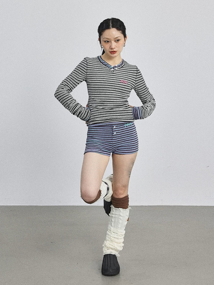 Achihara Breton Striped Long-Sleeve Tee-5