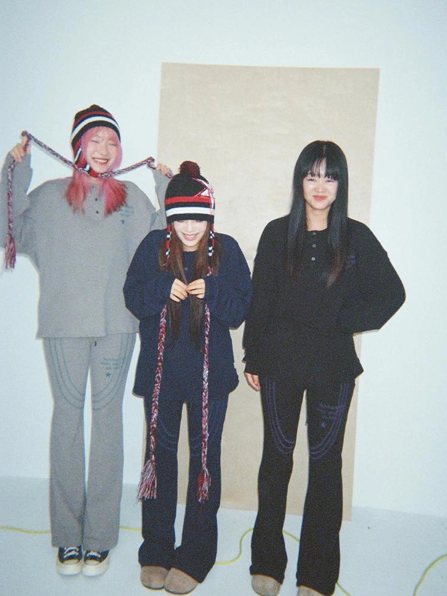 Achihara Brushed Stretch Micro Flare Mid Rise Commuter Office Work Women Bootcut Pants