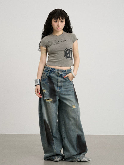 Achihara Bye Anxiety Slim Fit Tee-1