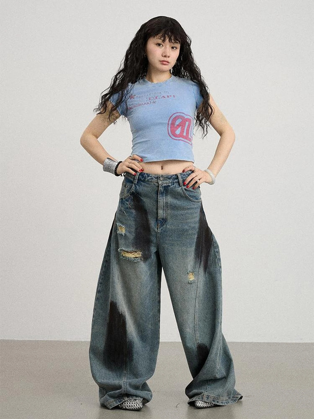 Bye Anxiety Slim Fit Tee