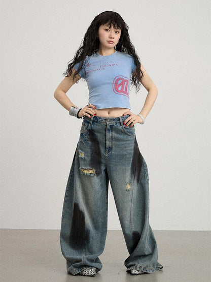 Achihara Bye Anxiety Slim Fit Tee