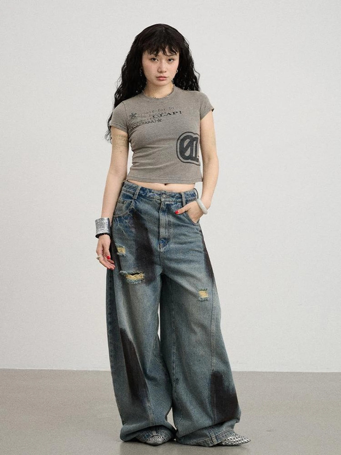 Bye Anxiety Slim Fit Tee