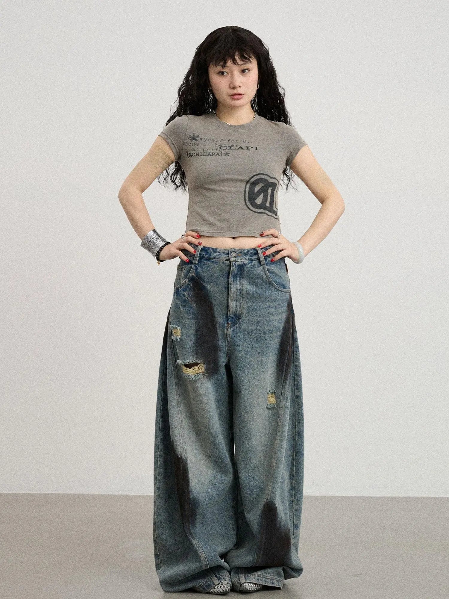 Bye Anxiety Slim Fit Tee