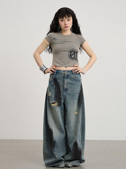 Achihara Bye Anxiety Slim Fit Tee
