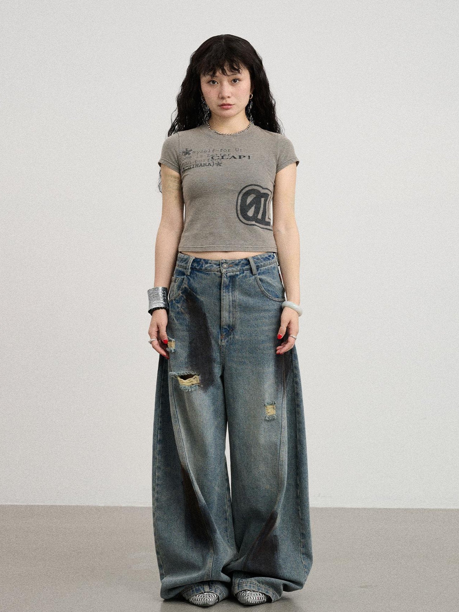 Achihara Bye Anxiety Slim Fit Tee