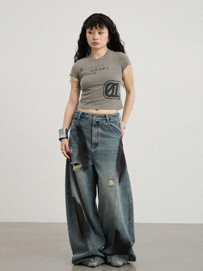Bye Anxiety Slim Fit Tee