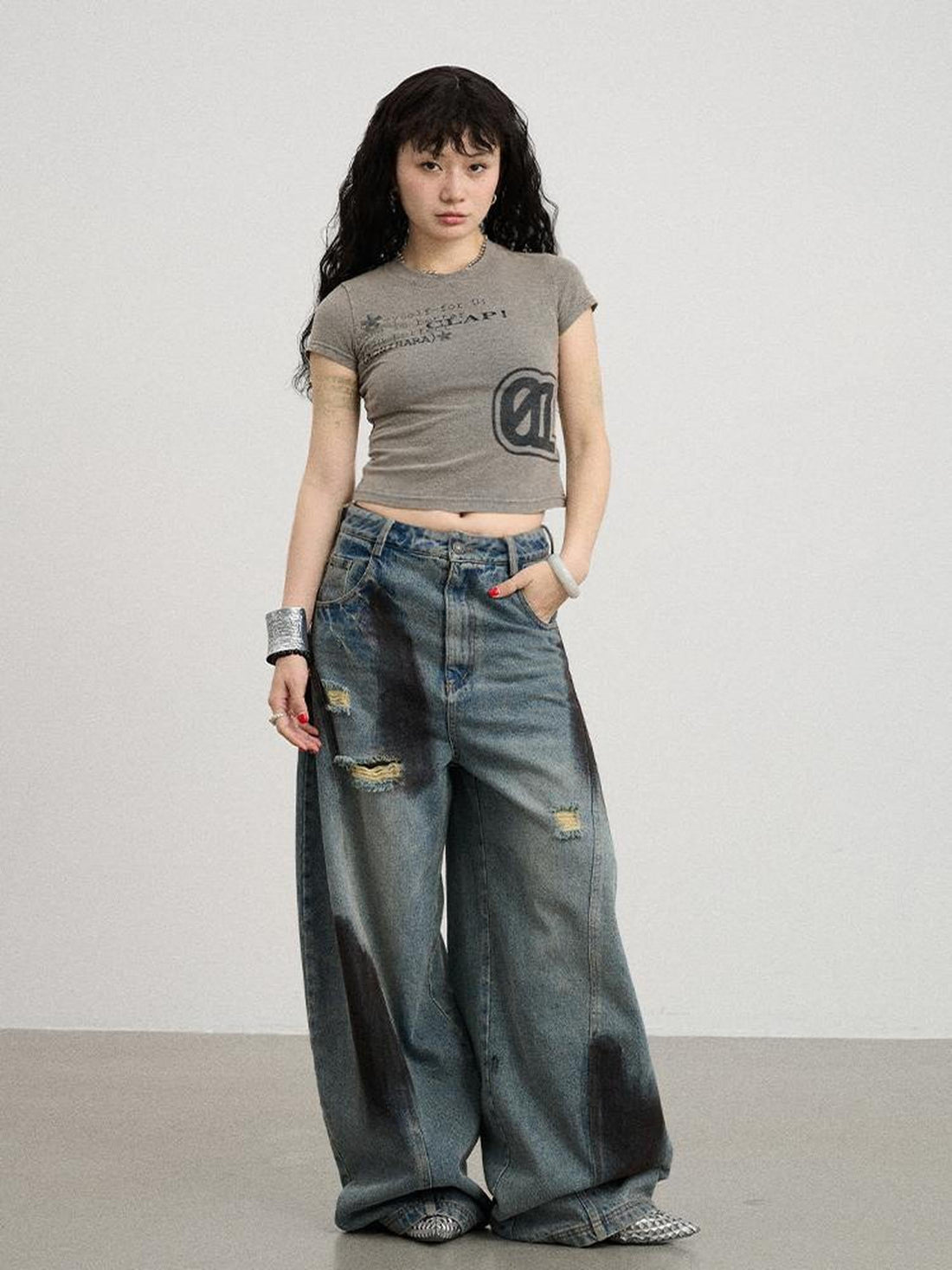 Achihara Bye Anxiety Slim Fit Tee