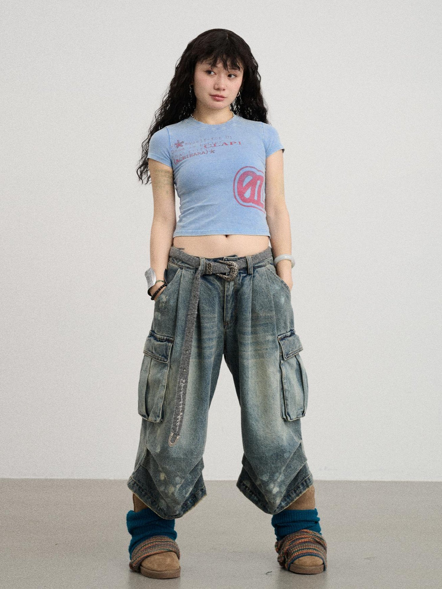 Achihara Bye Anxiety Slim Fit Tee
