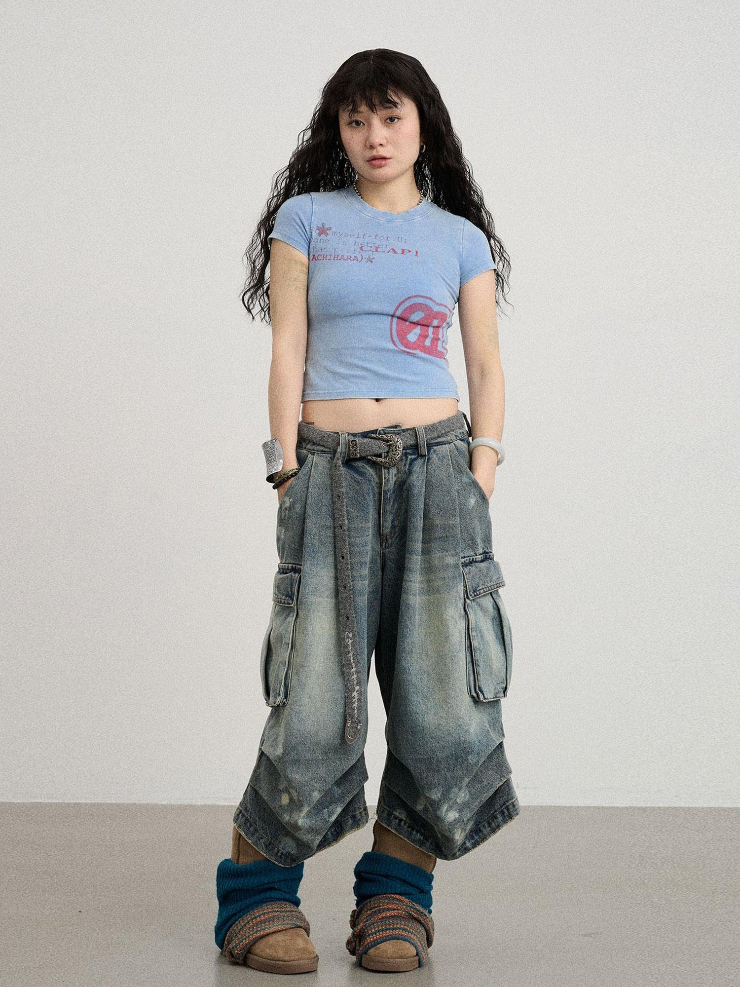 Achihara Bye Anxiety Slim Fit Tee