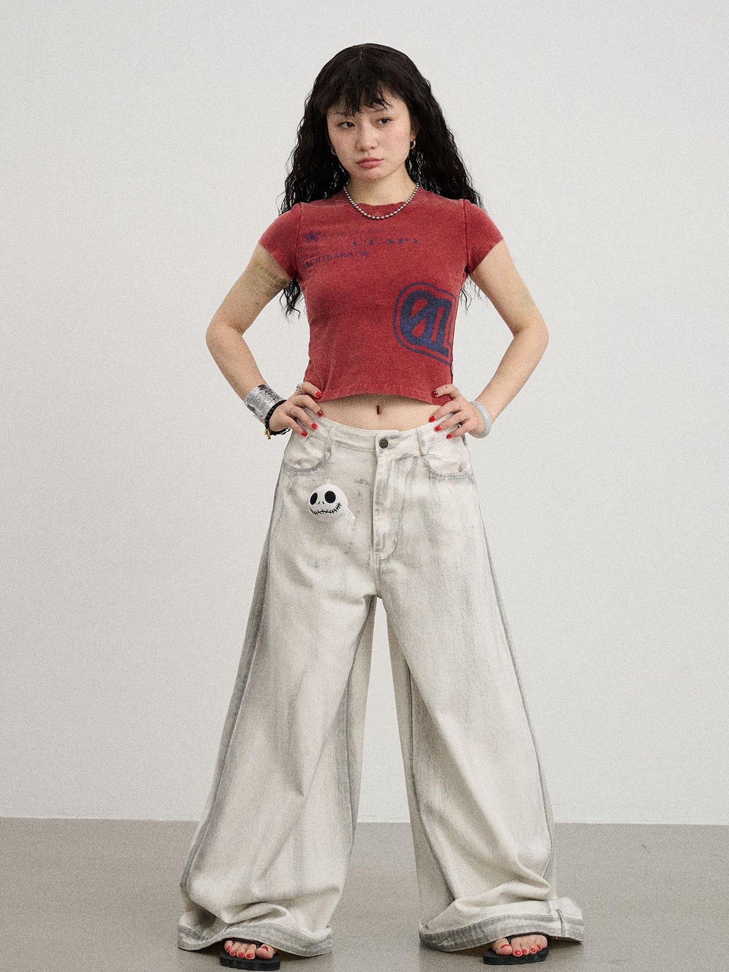 Achihara Bye Anxiety Slim Fit Tee