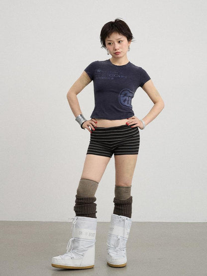 Achihara Bye Anxiety Slim Fit Tee