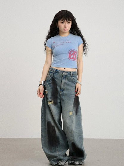Bye Anxiety Slim Fit Tee