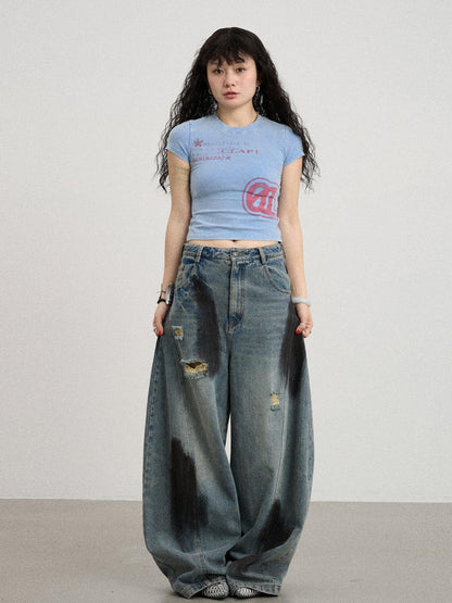 Achihara Bye Anxiety Slim Fit Tee