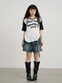 Achihara Bye Bye Paper Plane Tee-1