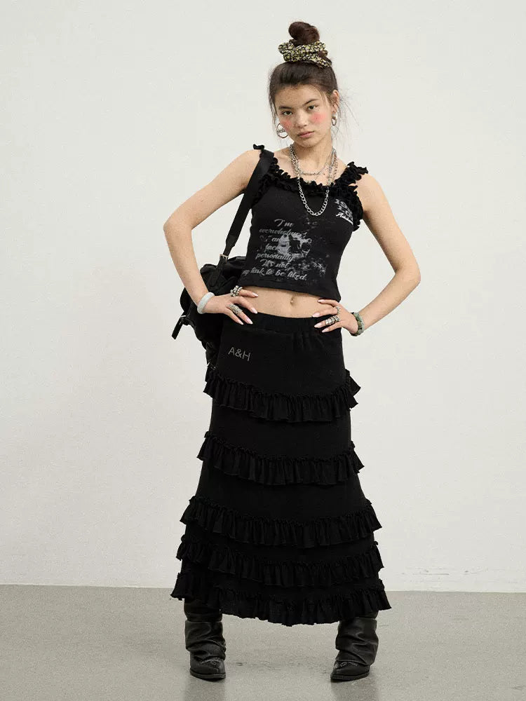 Achihara Chaos Princess Thorn Knit Camisole-2
