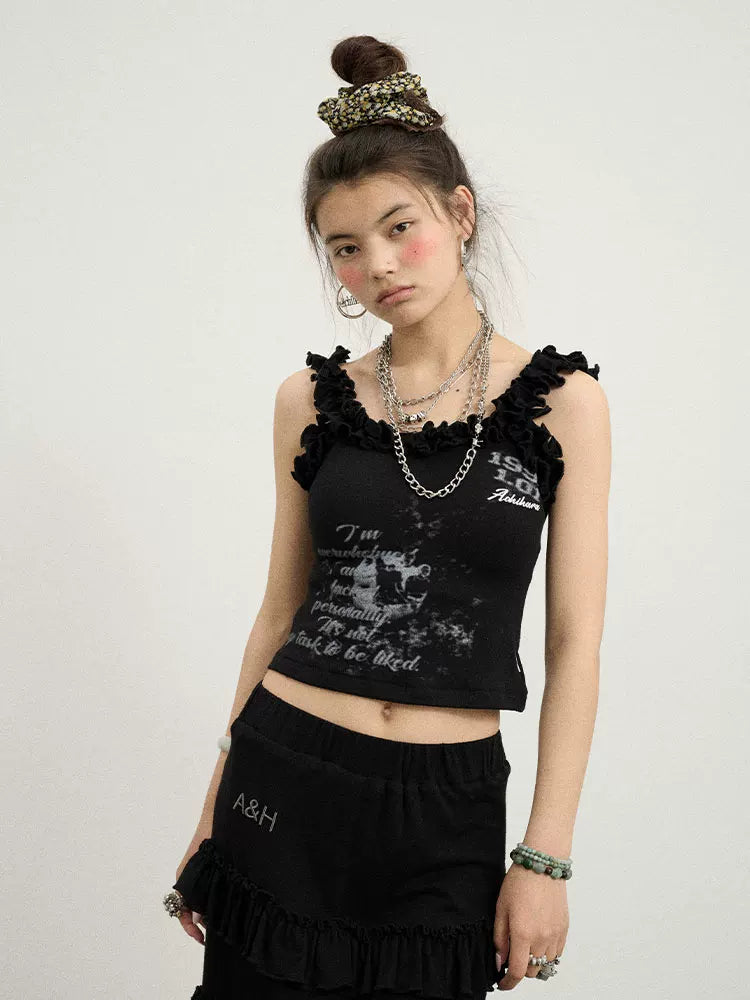 Achihara Chaos Princess Thorn Knit Camisole-4