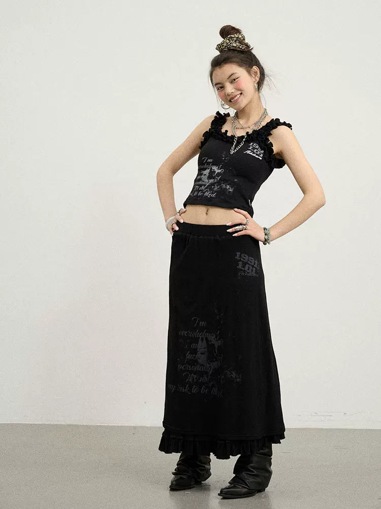 Achihara Chaos Princess Thorn Knit Camisole-5