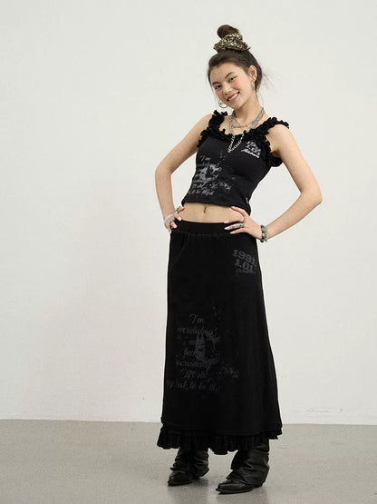 Achihara Chaos Princess Thorn Knit Camisole-5