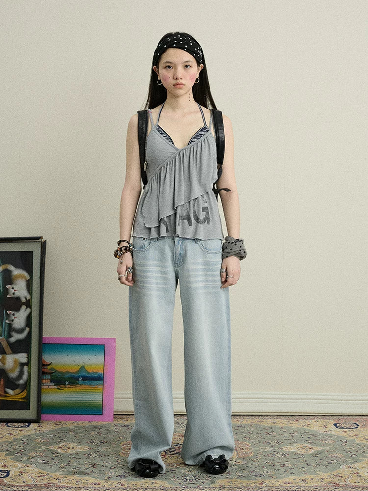Achihara Chestnut Tree Print Camisole-1