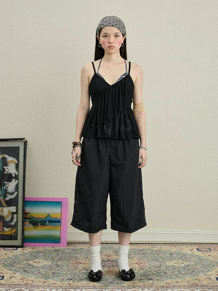 Achihara Chestnut Tree Print Camisole-2