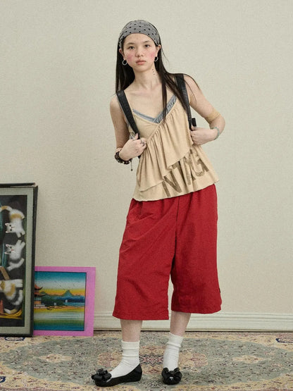 Chestnut Tree Print Camisole