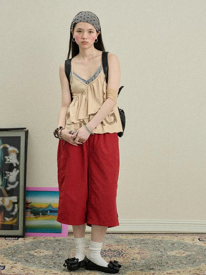 Chestnut Tree Print Camisole