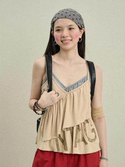 Chestnut Tree Print Camisole